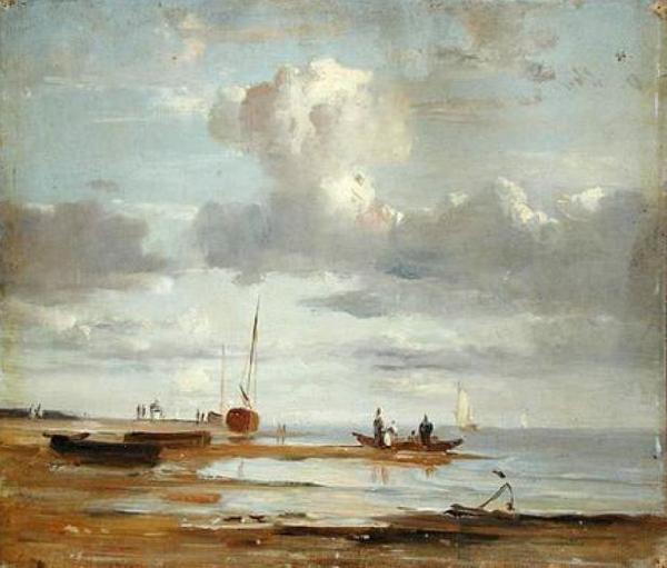 Adolph Friedrich Vollmer Die Elbe bei Blankenese oil painting picture